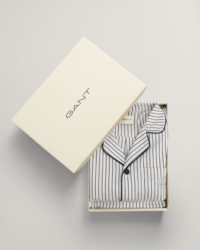 Striped Pajama Pants & Shirt Gift Box