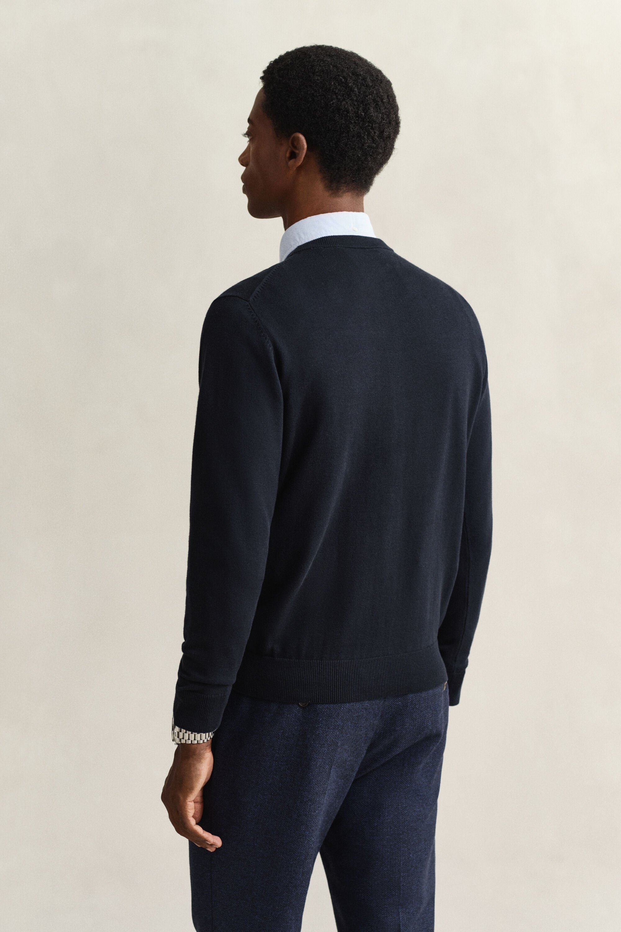 Cotton Crew Neck Sweater