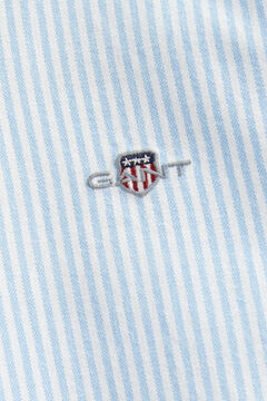 Teen Boys Shield Striped Oxford Shirt — LIGHT BLUE 1