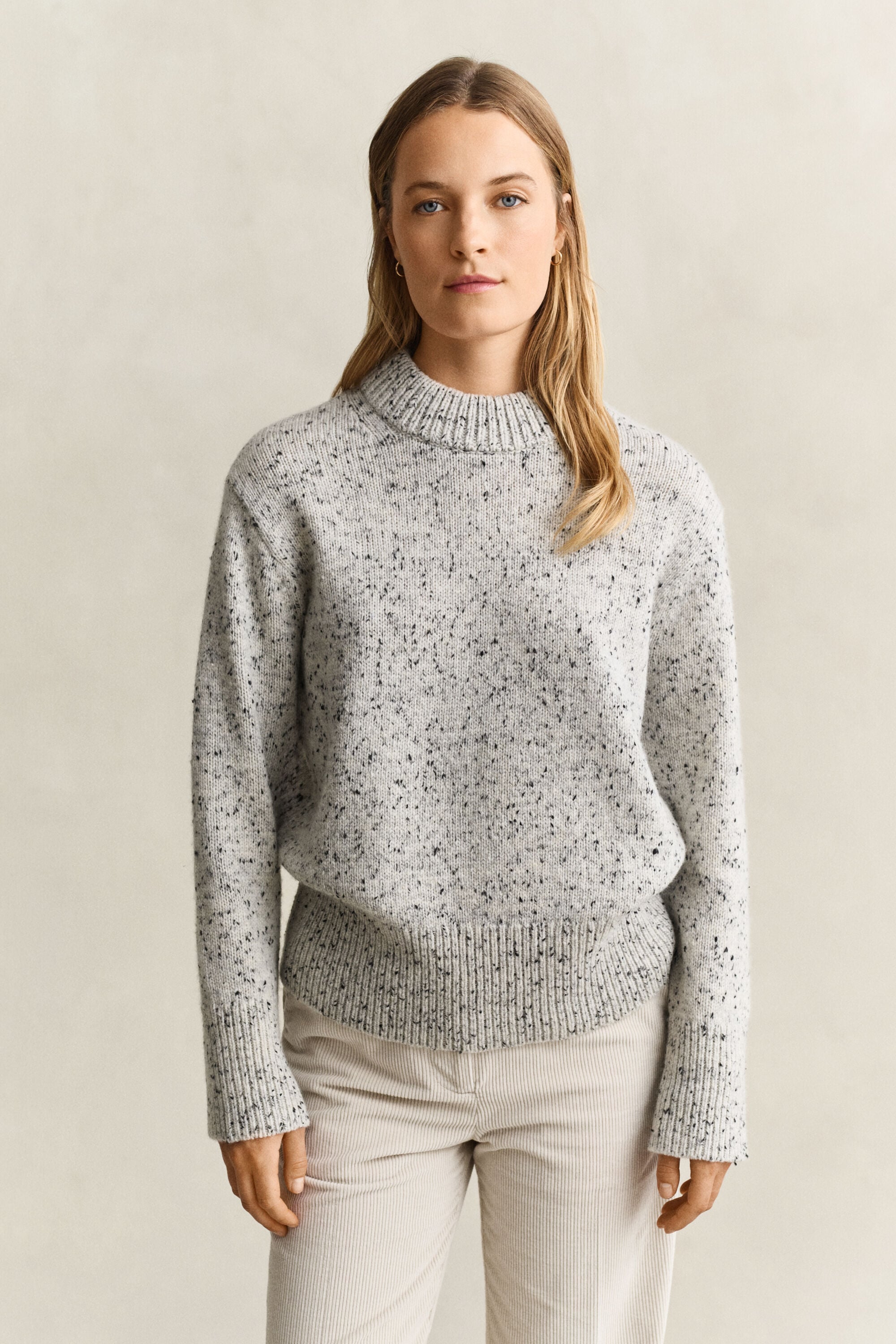 Wool Blend Nepps Sweater