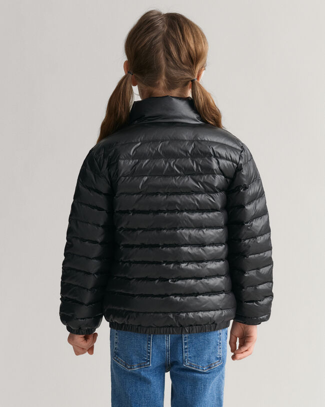 Kids Shiny Lightweight Padded Down Jacket