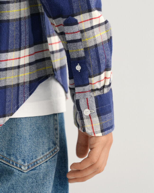 Regular Fit Flannel Check Shirt