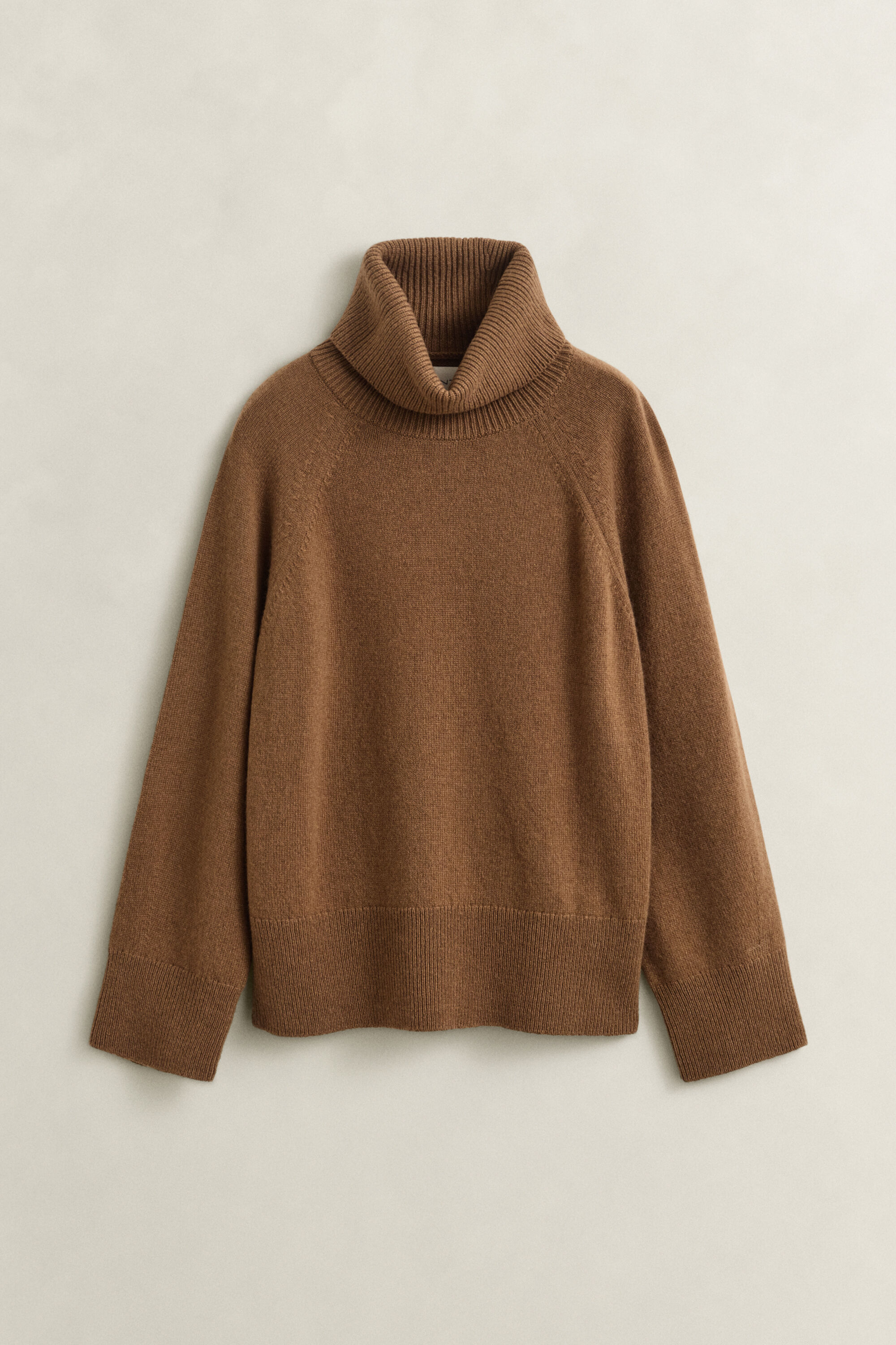 Wool Cashmere Turtleneck Sweater
