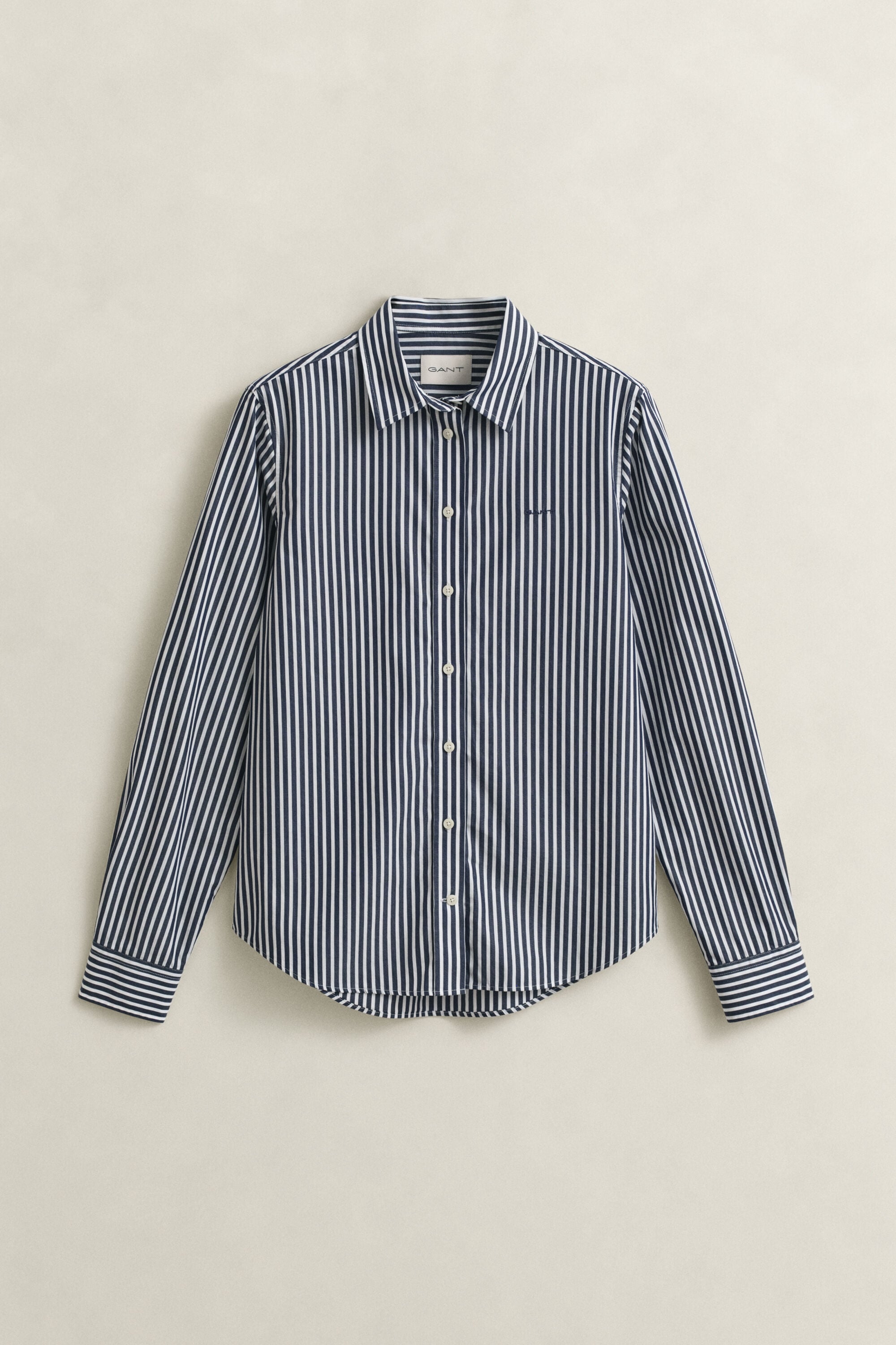 Classic Regular Striped Poplin Shirt