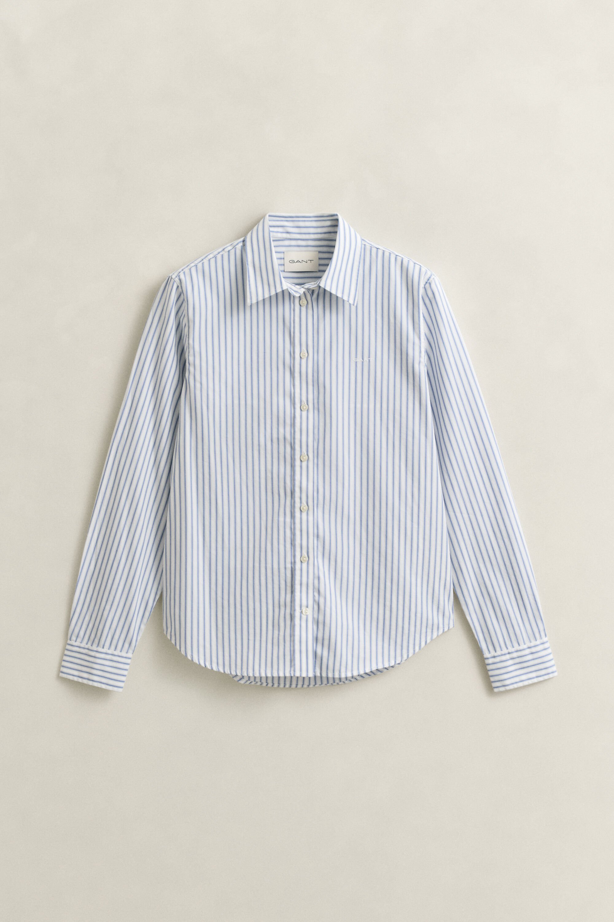 Regular Fit Striped Poplin Shirt