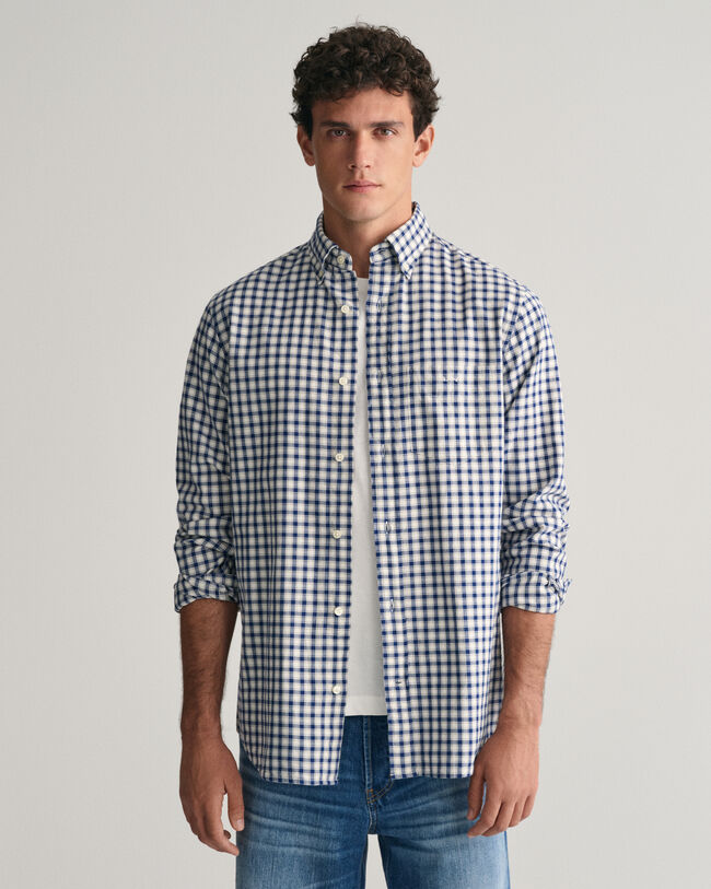 Regular Fit Checked Archive Oxford Shirt