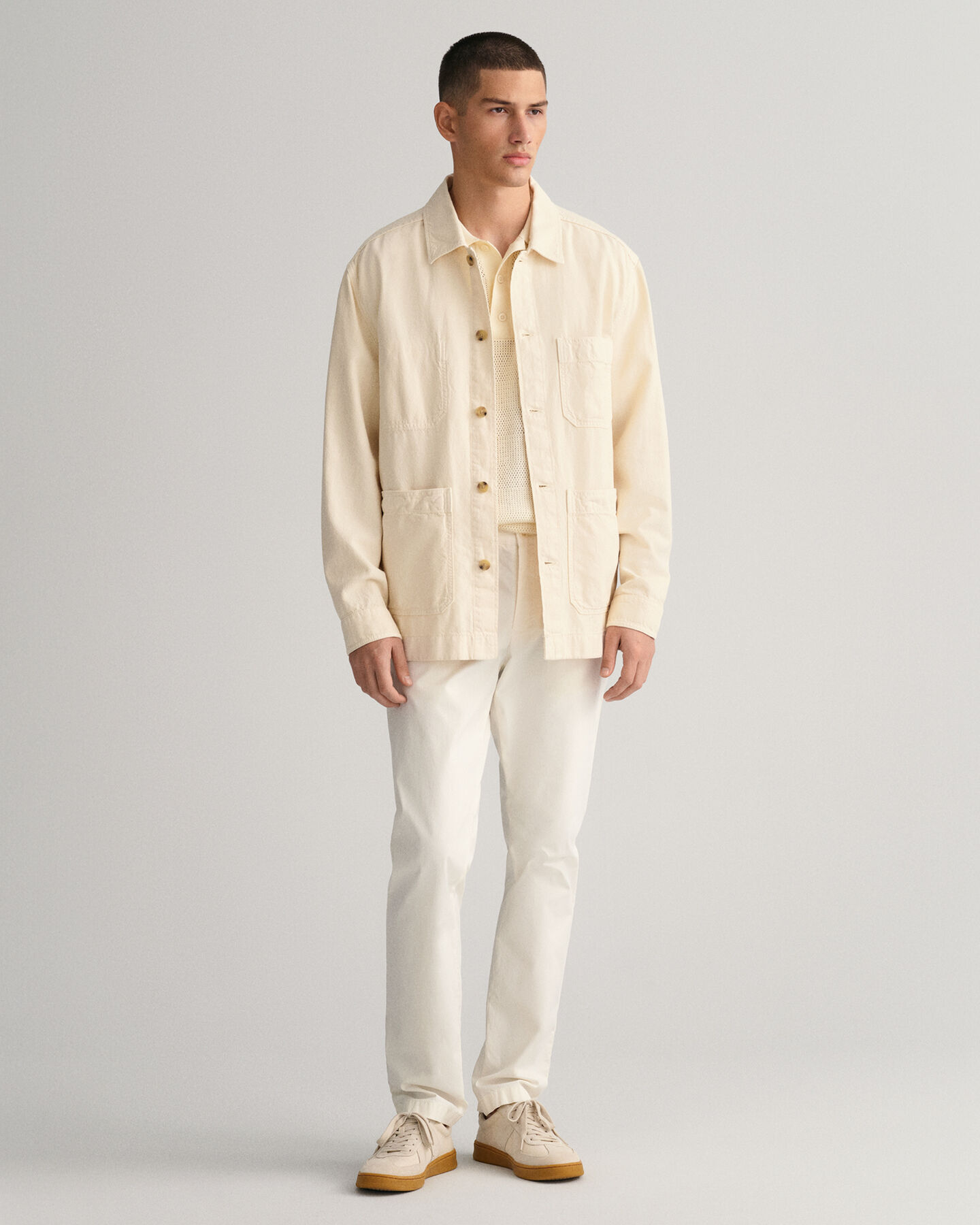 Hallden Slim Fit Sunfaded Chinos