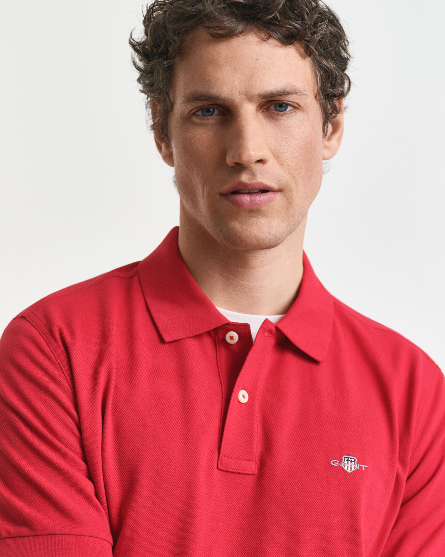 Regular Fit Shield Piqué Polo Shirt