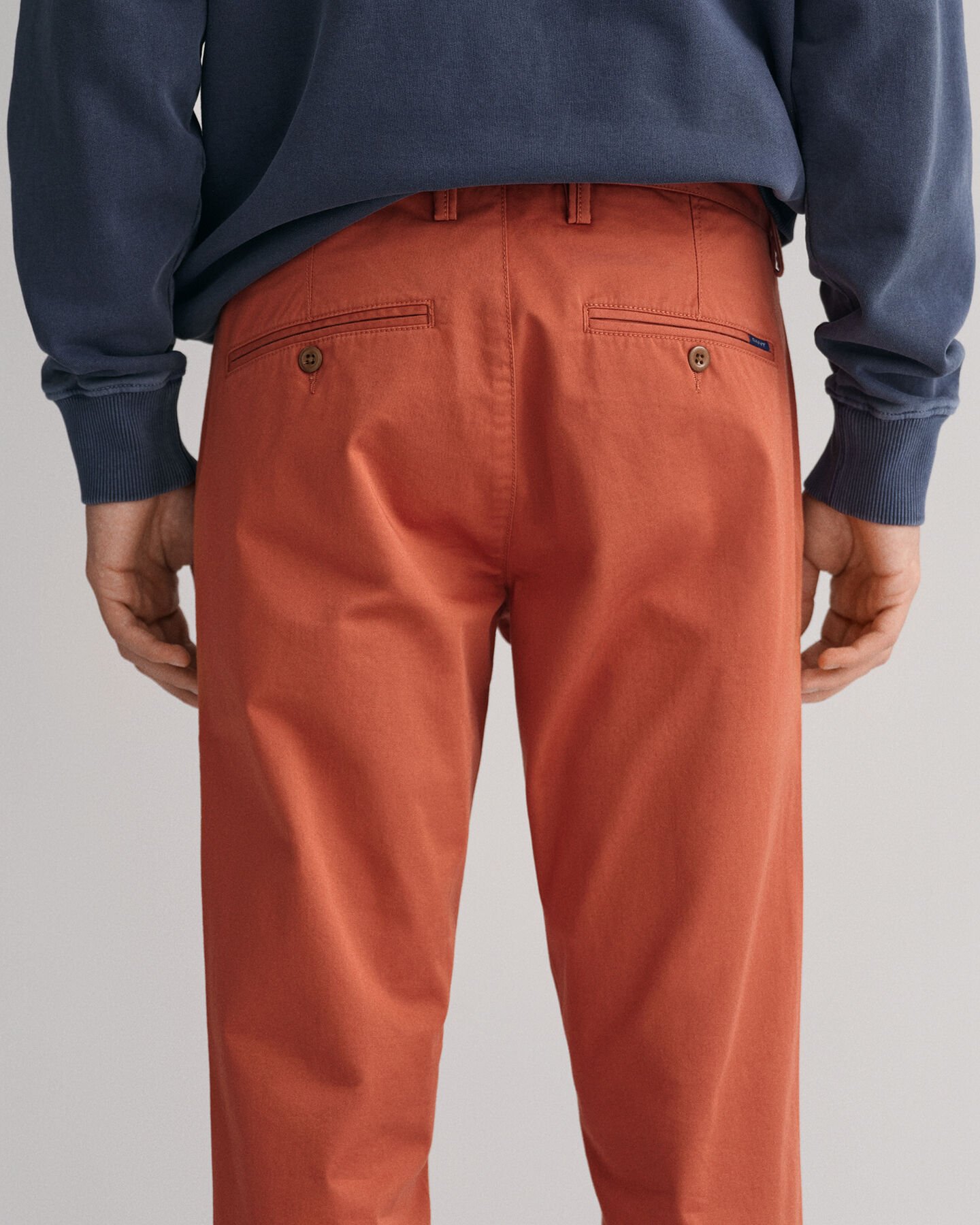 Hallden Slim Fit Twill Chinos
