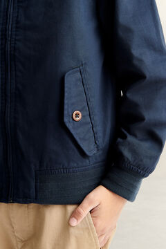 Teen Boys Harrington Jacket — EVENING BLUE 4