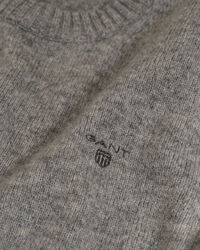 Brushed Wool Crew Neck Sweater