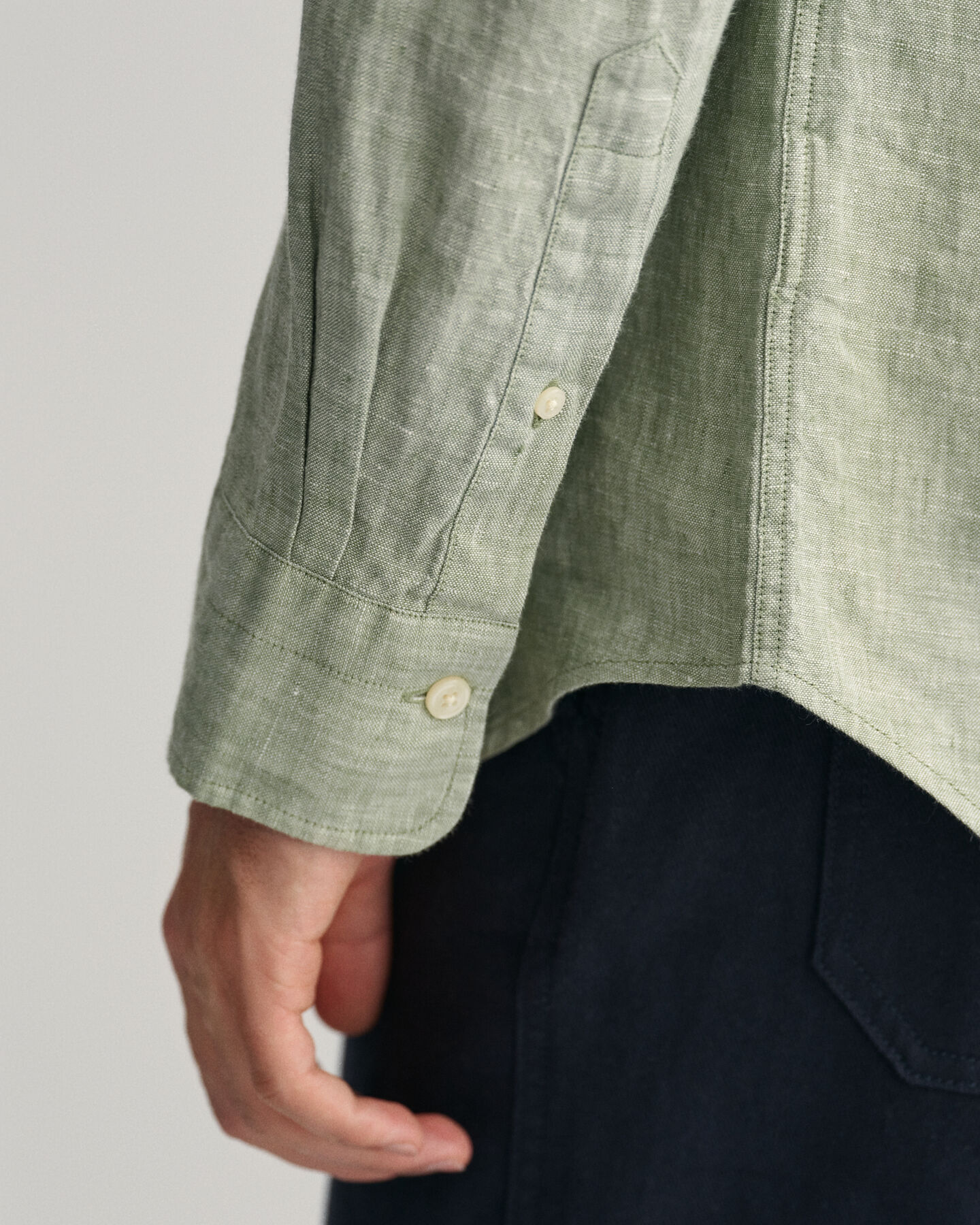 Slim Fit Linen Shirt