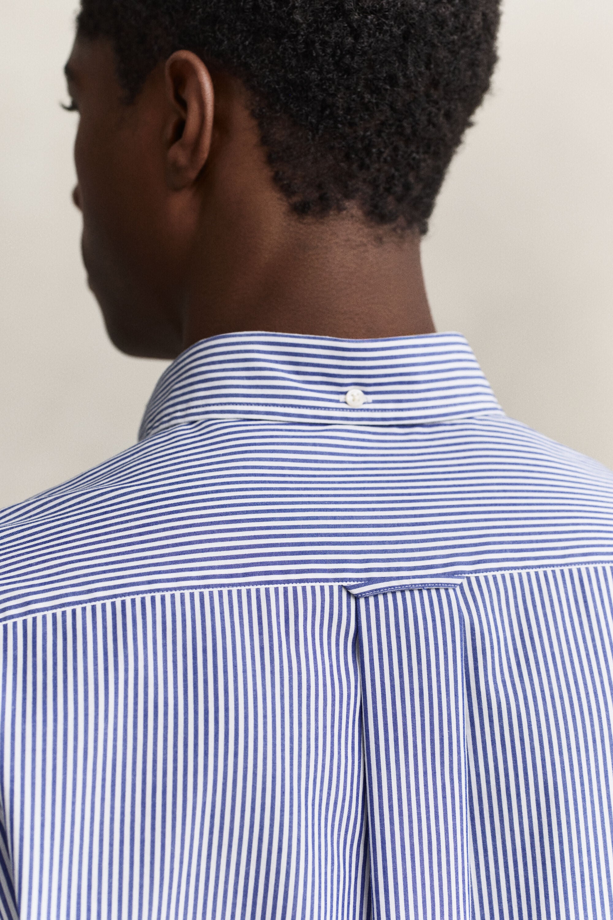 Classic Regular Striped Poplin Shirt
