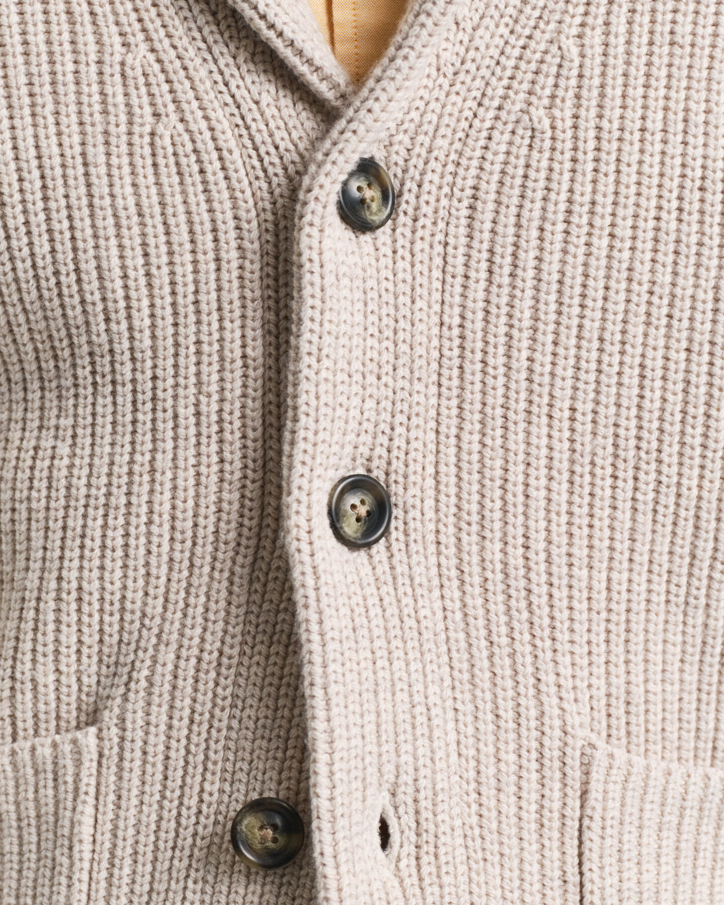 Wool Blend Shawl Collar Cardigan
