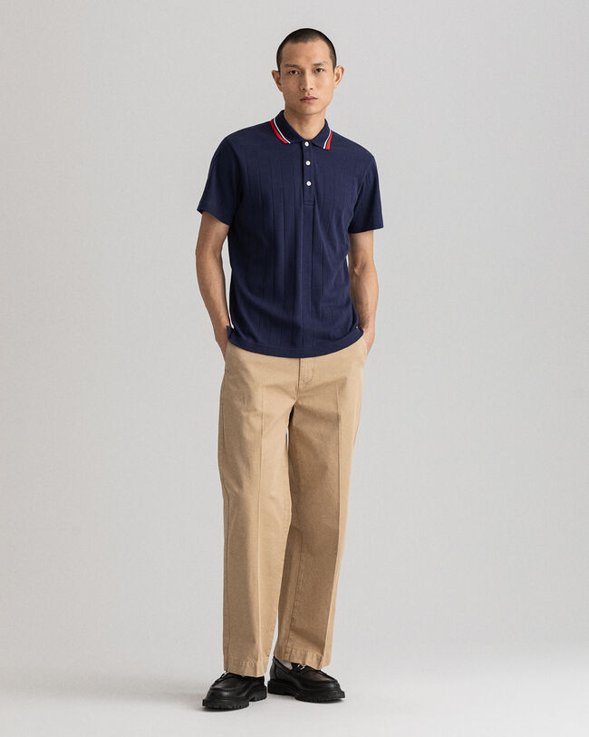 Drop Needle Short Sleeve Rugger