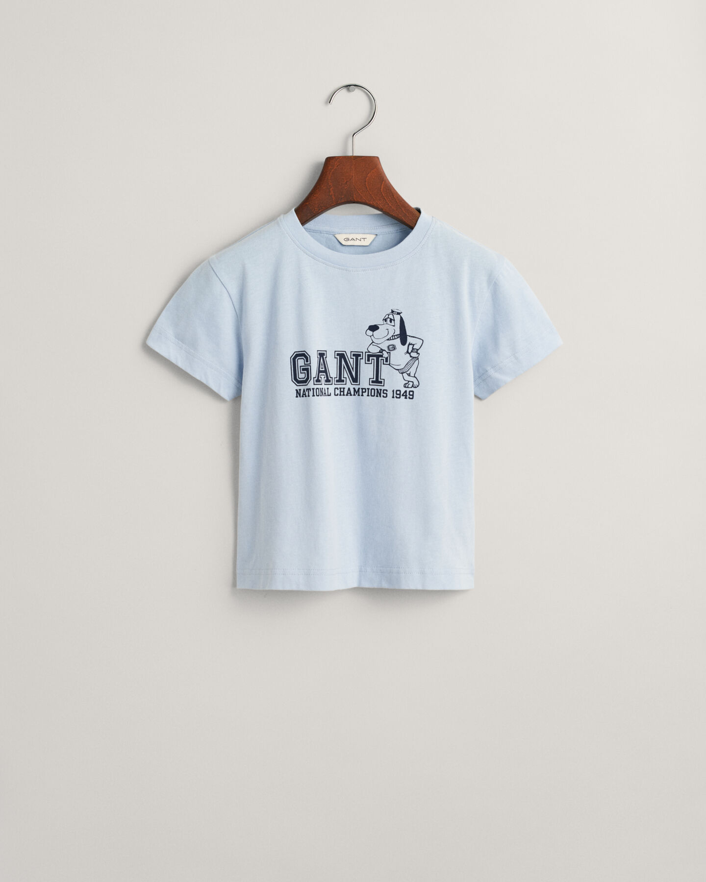 Kids GANT Dog Print T-Shirt