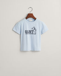 Kids GANT Dog Print T-Shirt