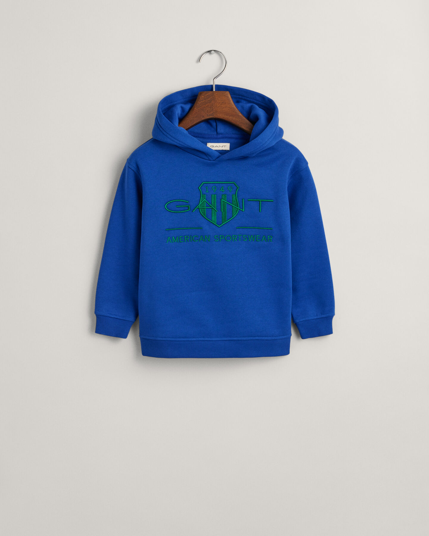 Kids Contrast Shield Hoodie