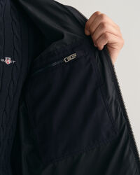 Padded Flannel Puffer Jacket