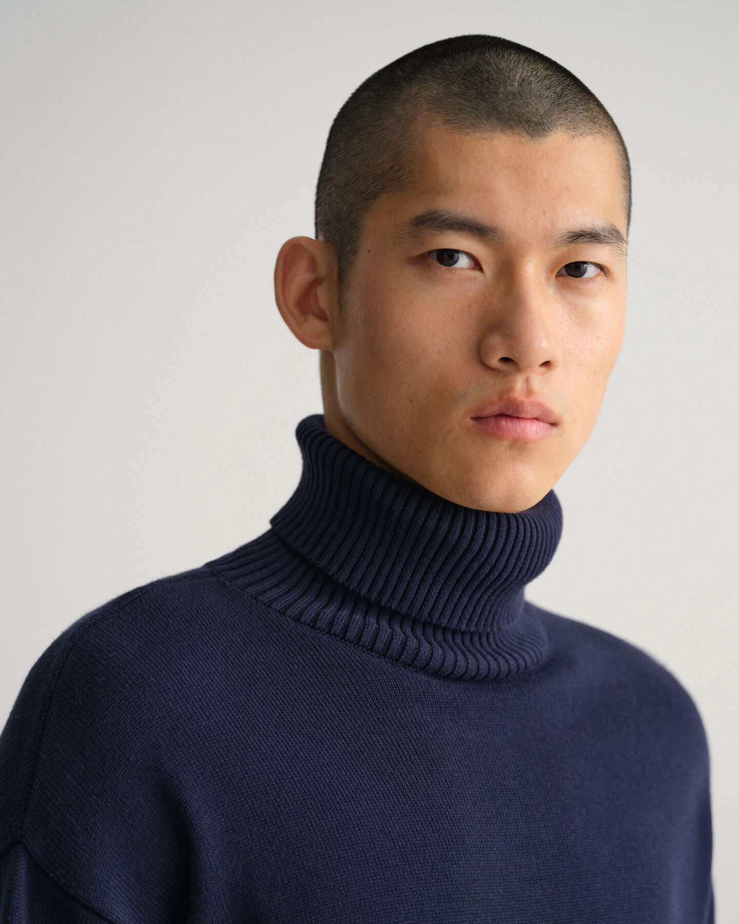 Supima Cotton Rollneck Sweater