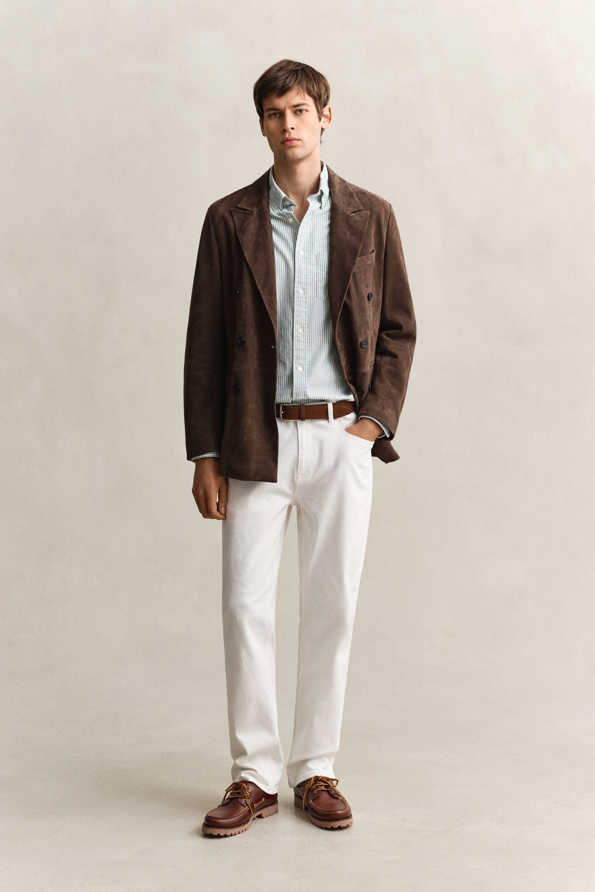 Banker Stripe Classic Oxford Shirt