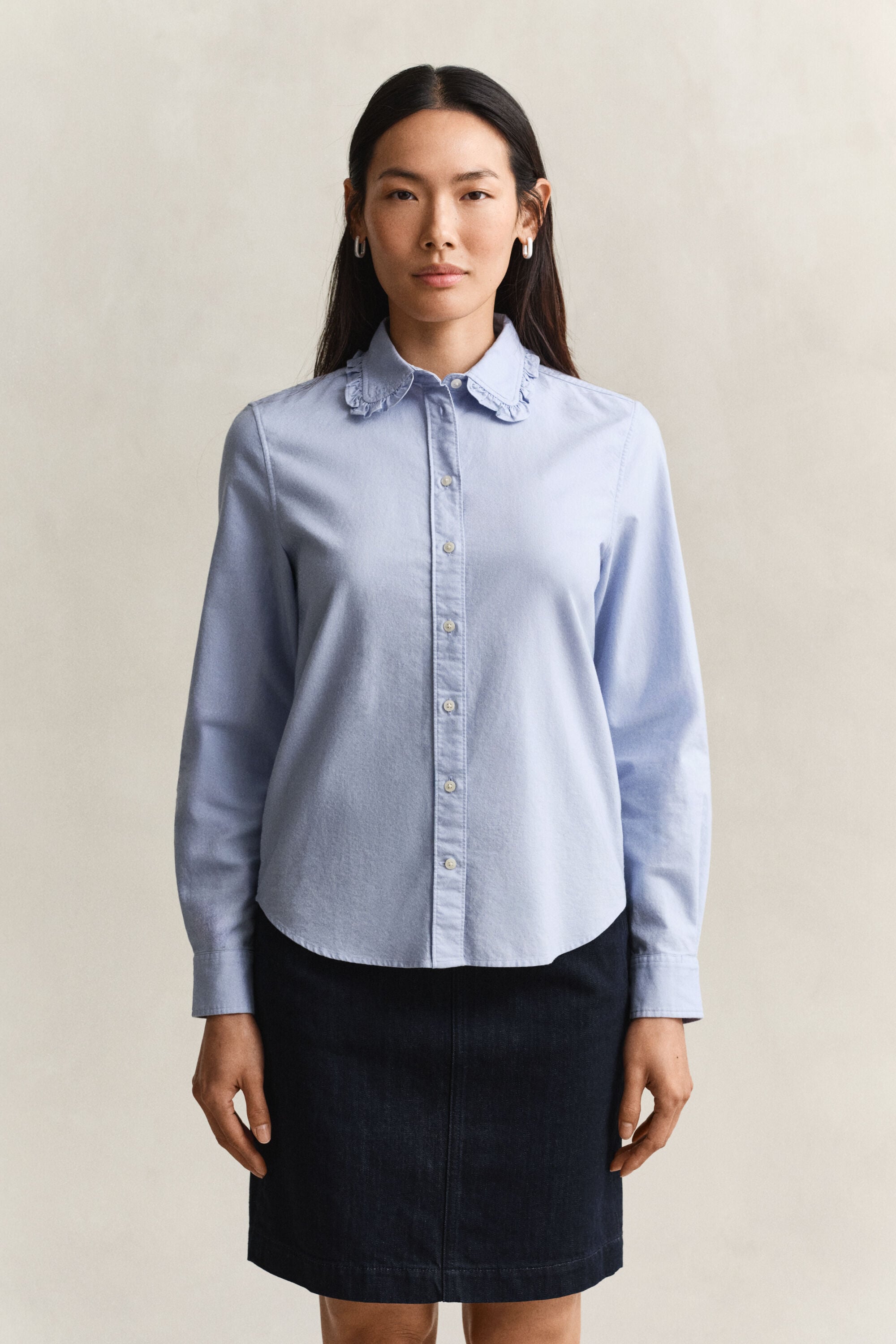 Frilly Classic Oxford Shirt