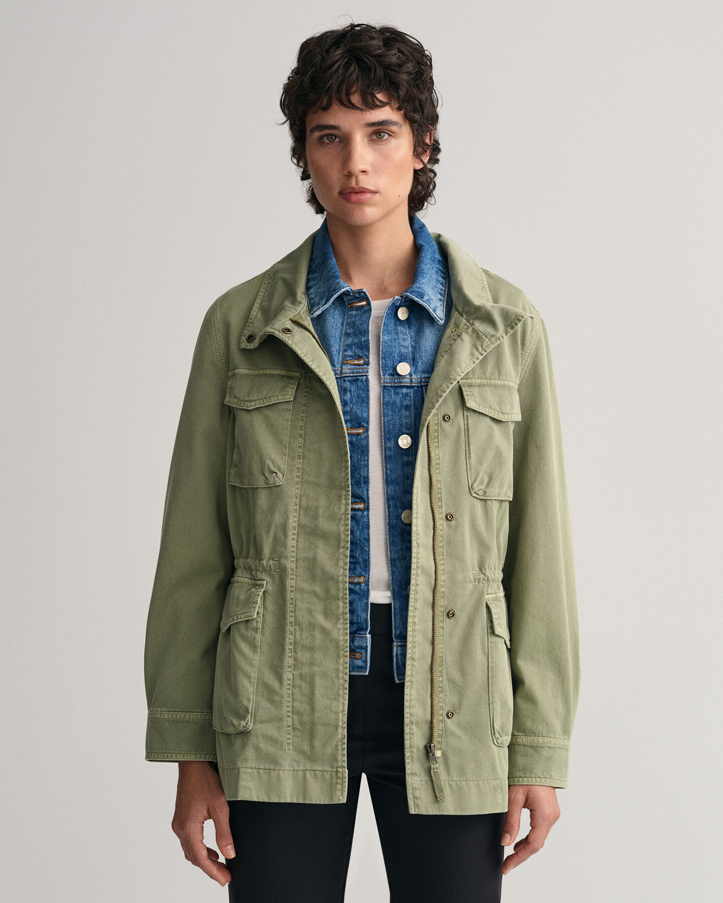 Garment-Dyed Field Jacket