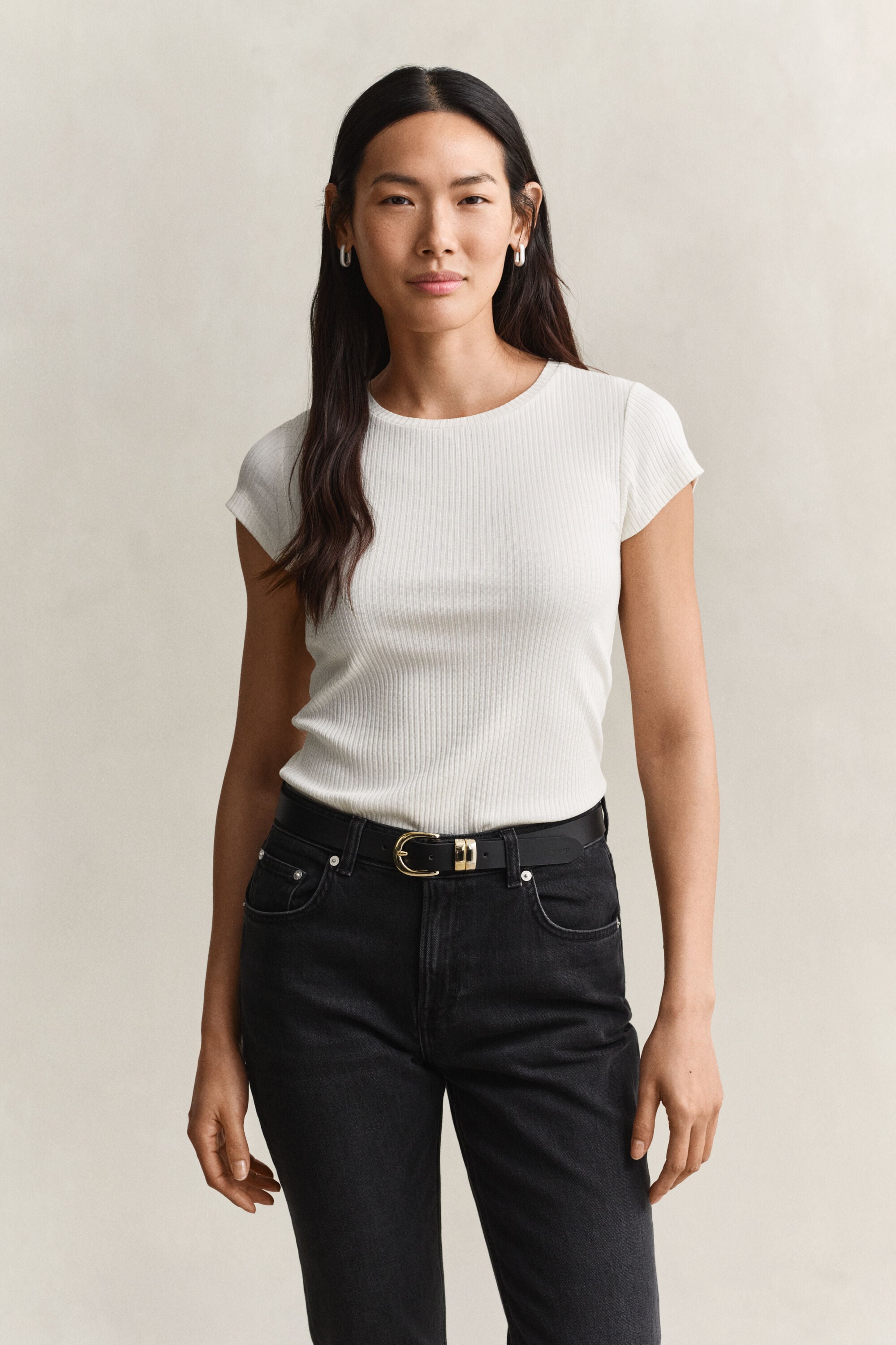 Slim Ribbed T-Shirt