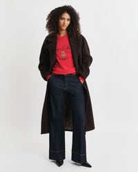 Graphic Crew Neck Sweater