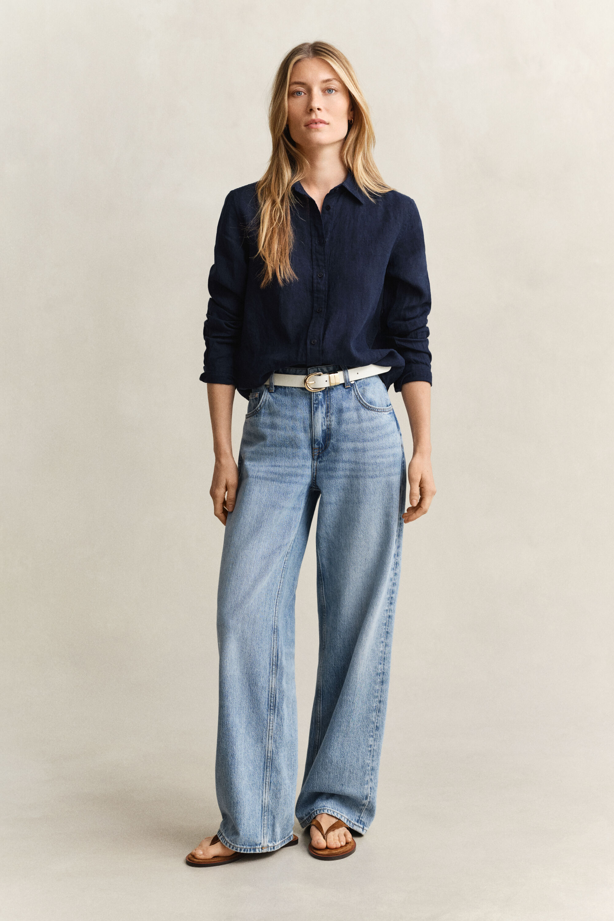 Regular Fit Linen Shirt