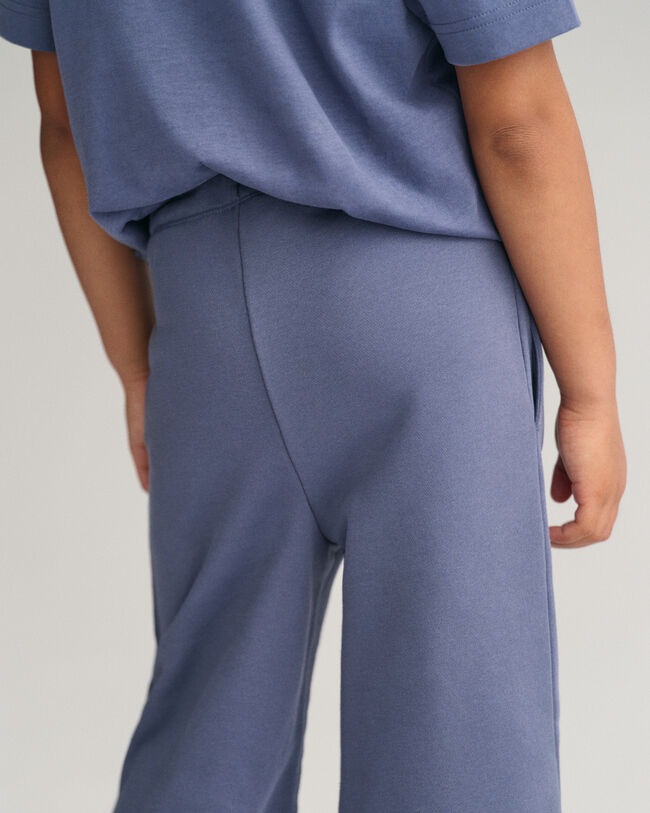 Girls Wide Leg Jersey Pants