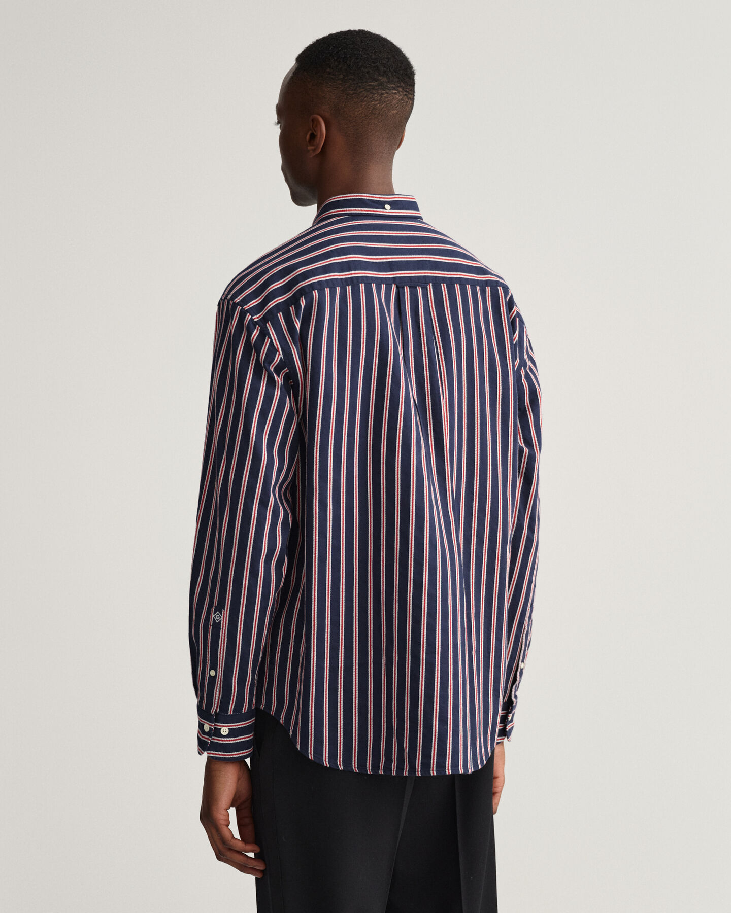 Relaxed Fit Dobby Stripe Shirt