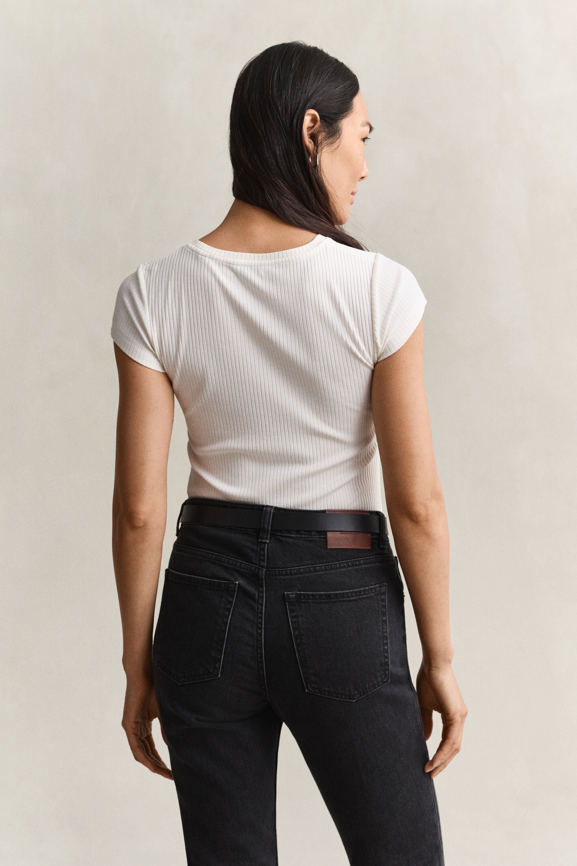Slim Ribbed T-Shirt