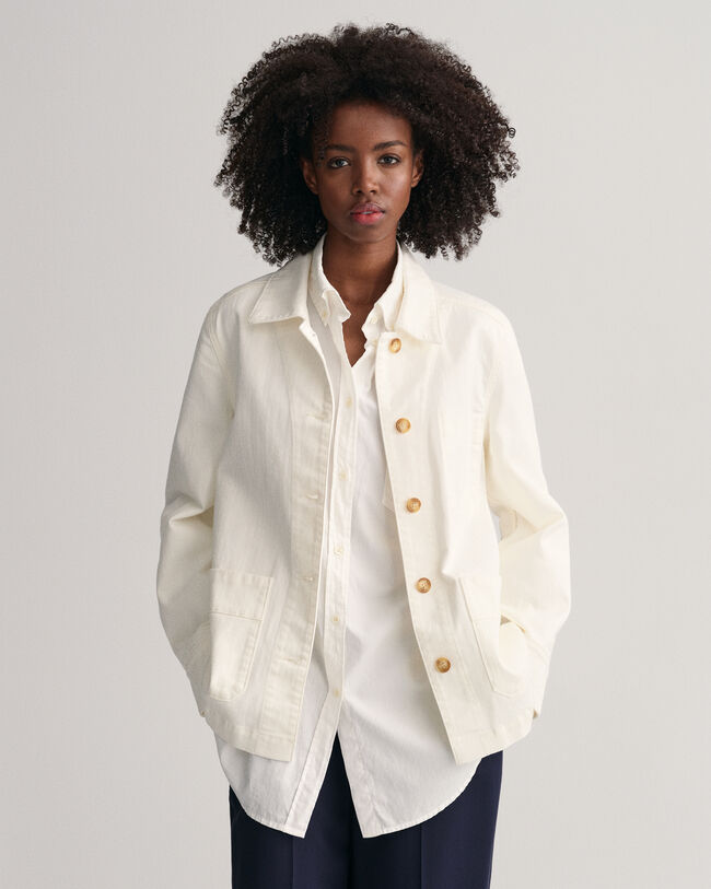 Twill Shirt Jacket