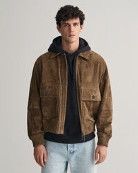 Suede Flight Jacket