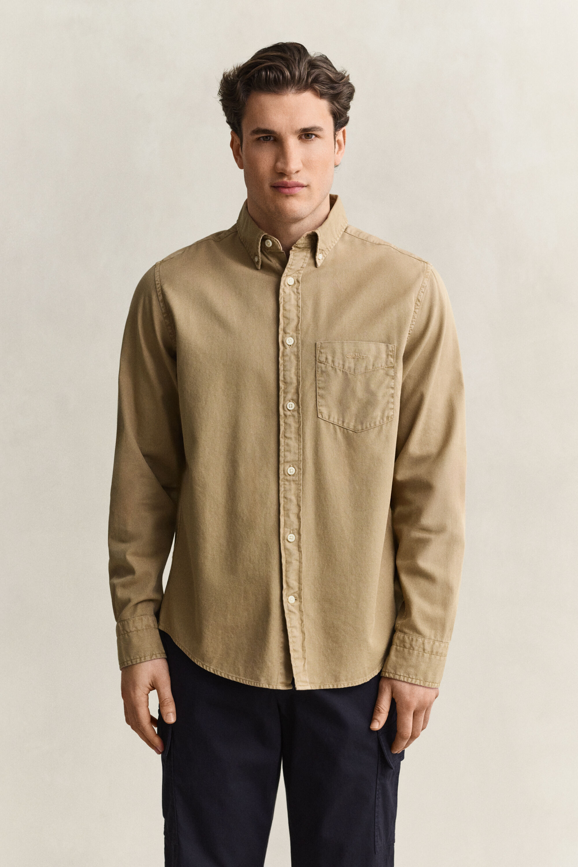Regular Fit Twill Shirt