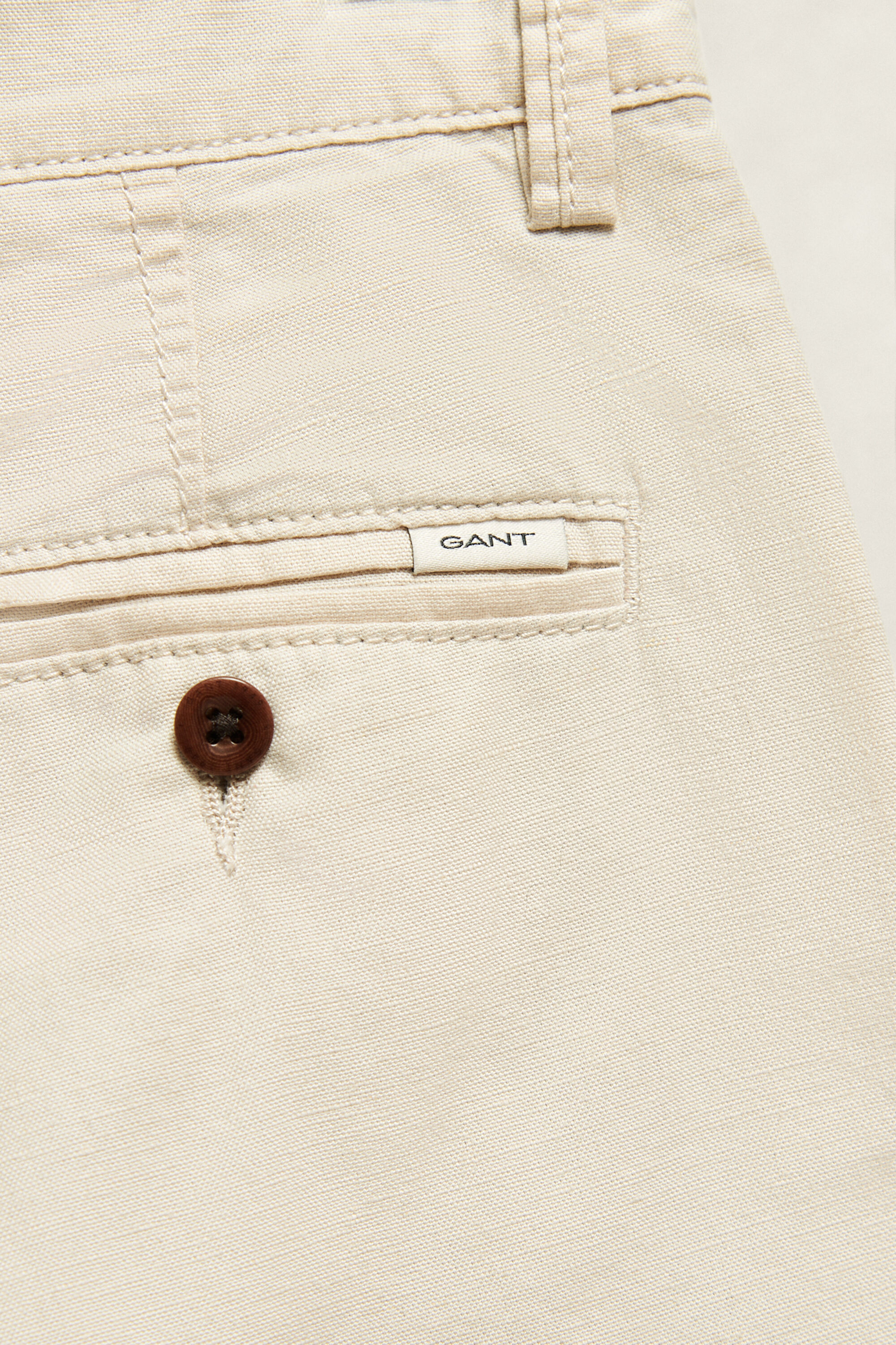 Teen Boys Linen Blend Shorts