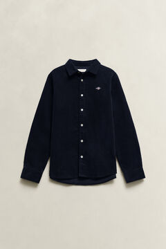 Teen Boys Corduroy Shirt — EVENING BLUE 2