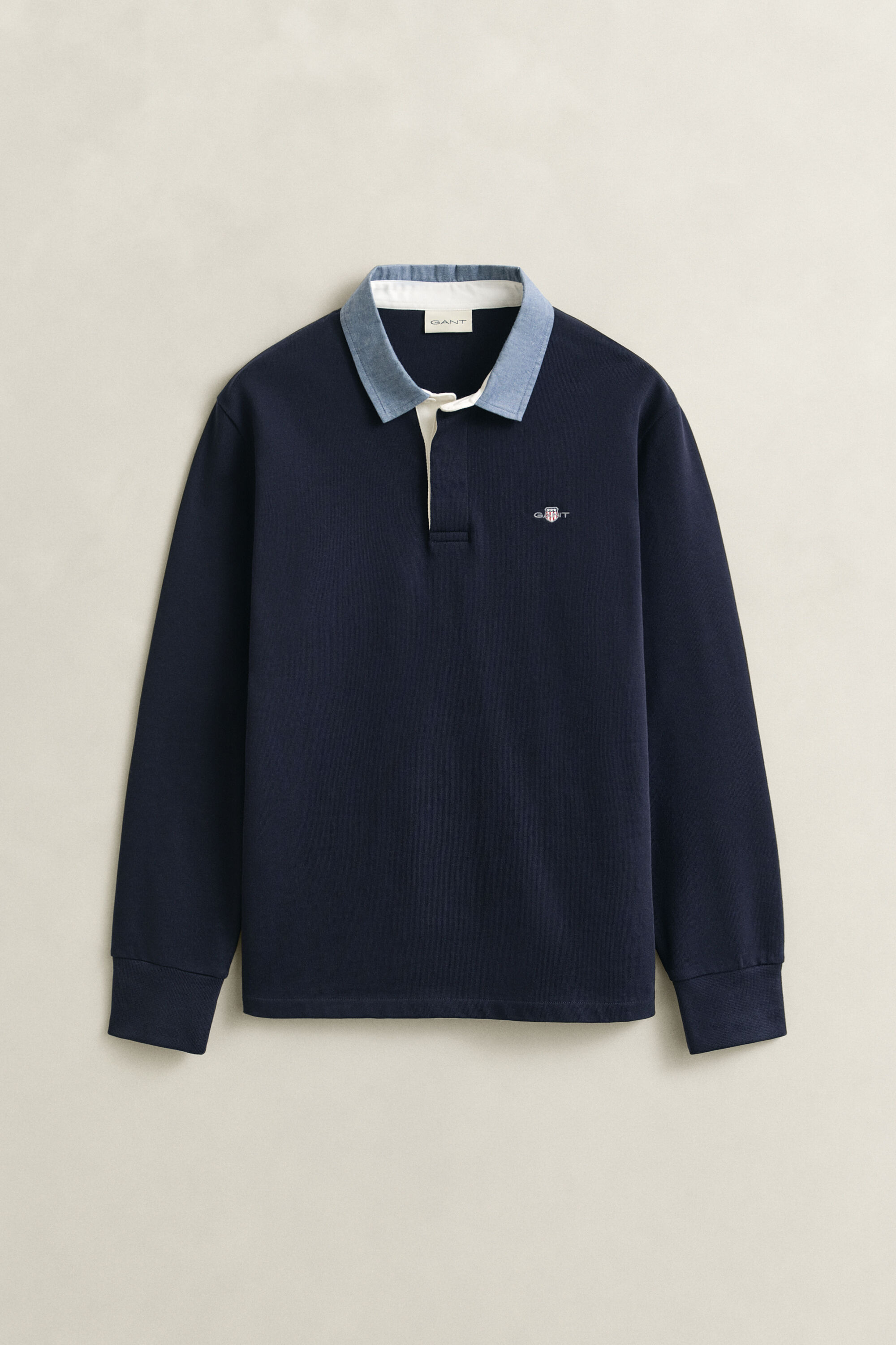 Chambray Collar Heavy Rugger