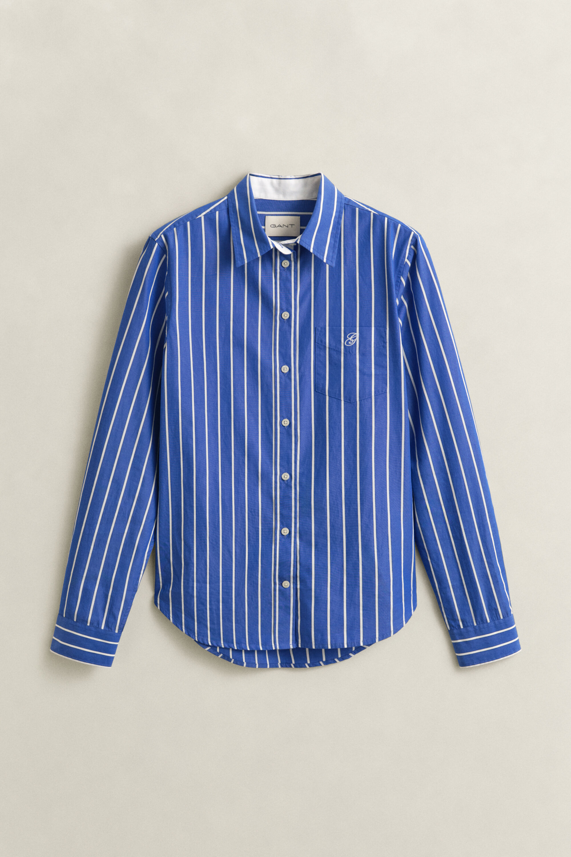 Regular Fit Classic Striped Poplin Shirt