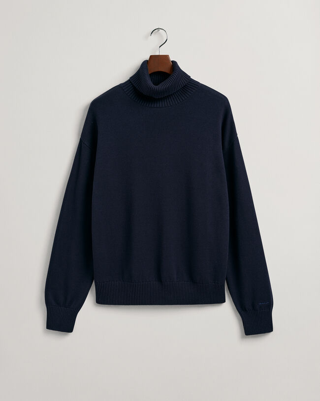 Supima Cotton Rollneck Sweater