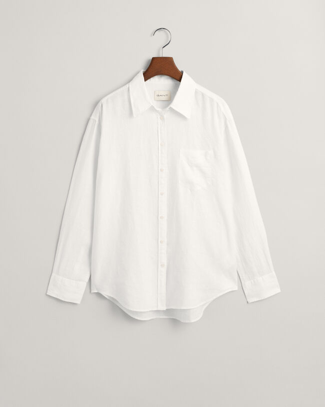 Relaxed Fit Linen Shirt