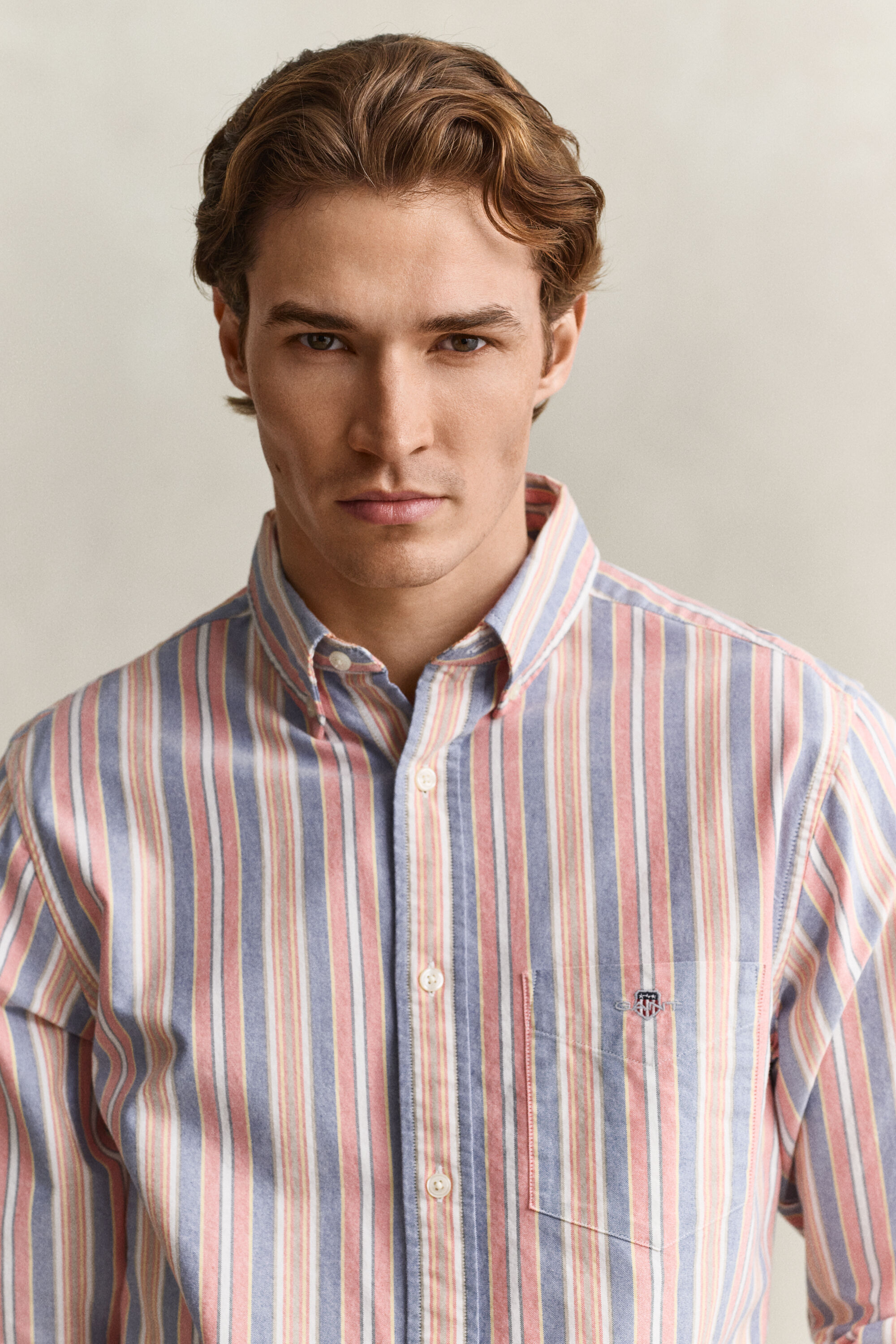 Multistriped Classic Oxford Shirt