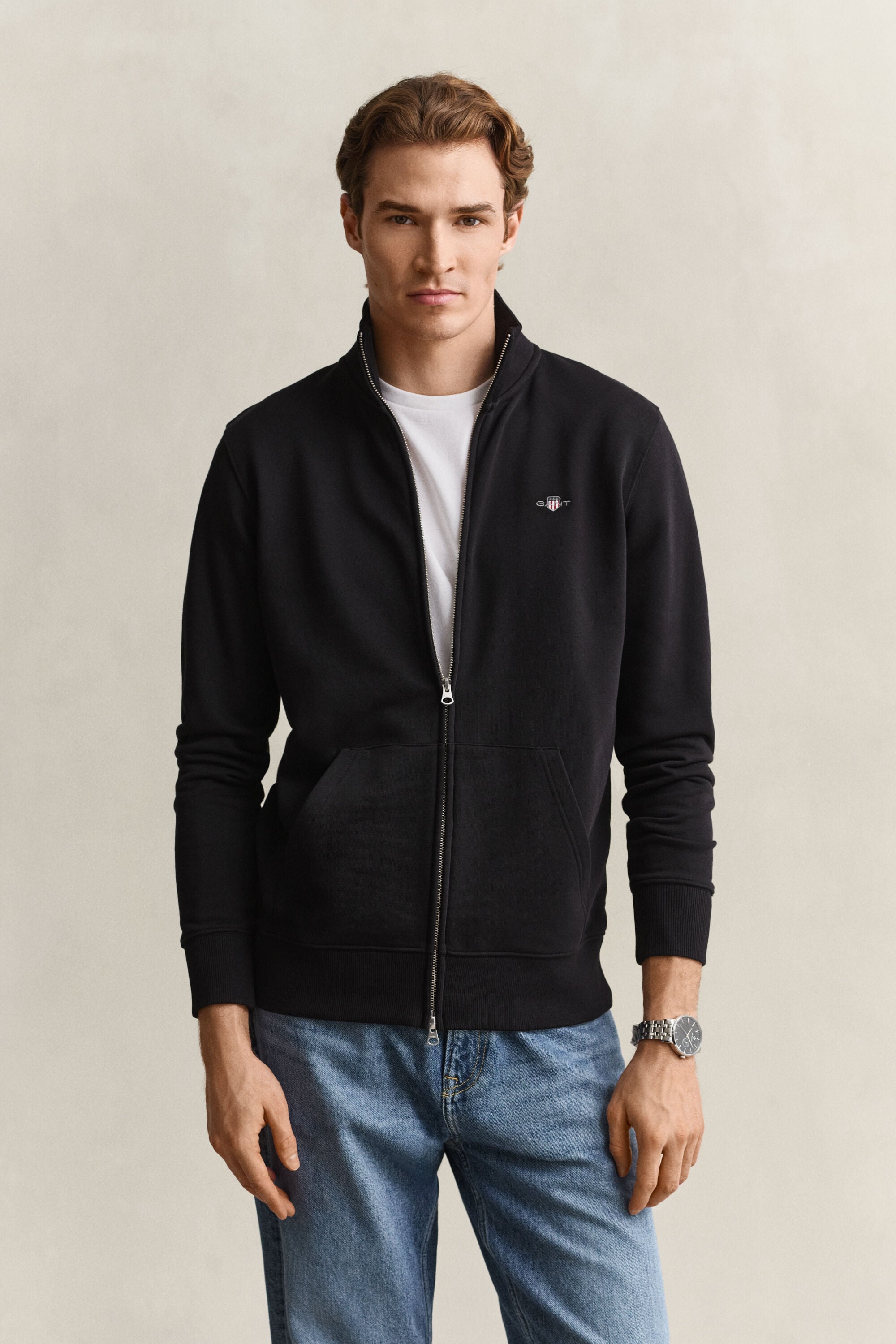Shield Zip Sweatshirt
