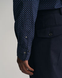 Regular Fit Micro Print Shirt