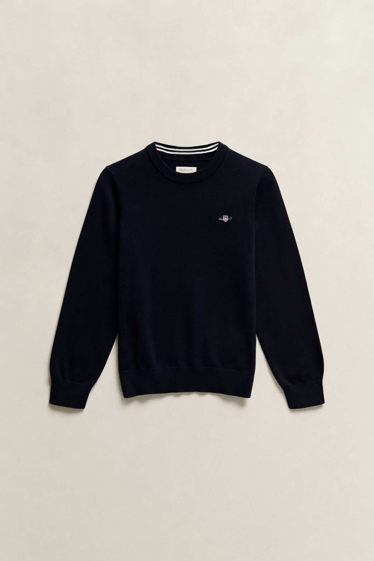 Teen Boys Shield Sweater — EVENING BLUE