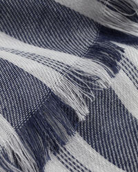 Striped Cotton Linen Scarf