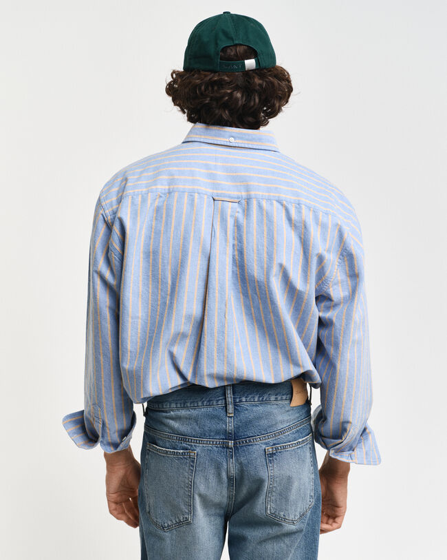 Relaxed Fit Striped Archive Oxford Shirt