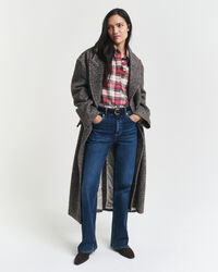 Oversized Checked Classic Oxford Shirt