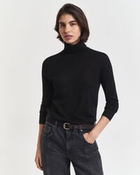 Extra Fine Merino Wool Turtleneck Sweater